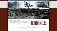 Desktop Screenshot of islandvoices.ca